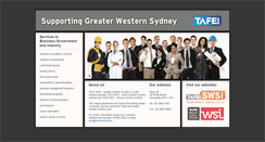 Desktop Screenshot of gws.tafensw.edu.au